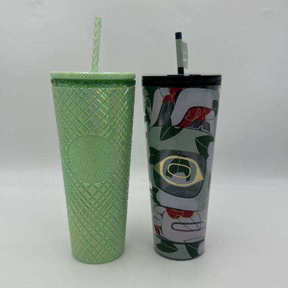 Starbucks 2024 Alison Bremner Limited Edition And 24 Ounce Mint Jewel Tumblr New - Picture 1 of 2
